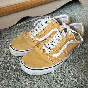 Yellow vans- women’s 10